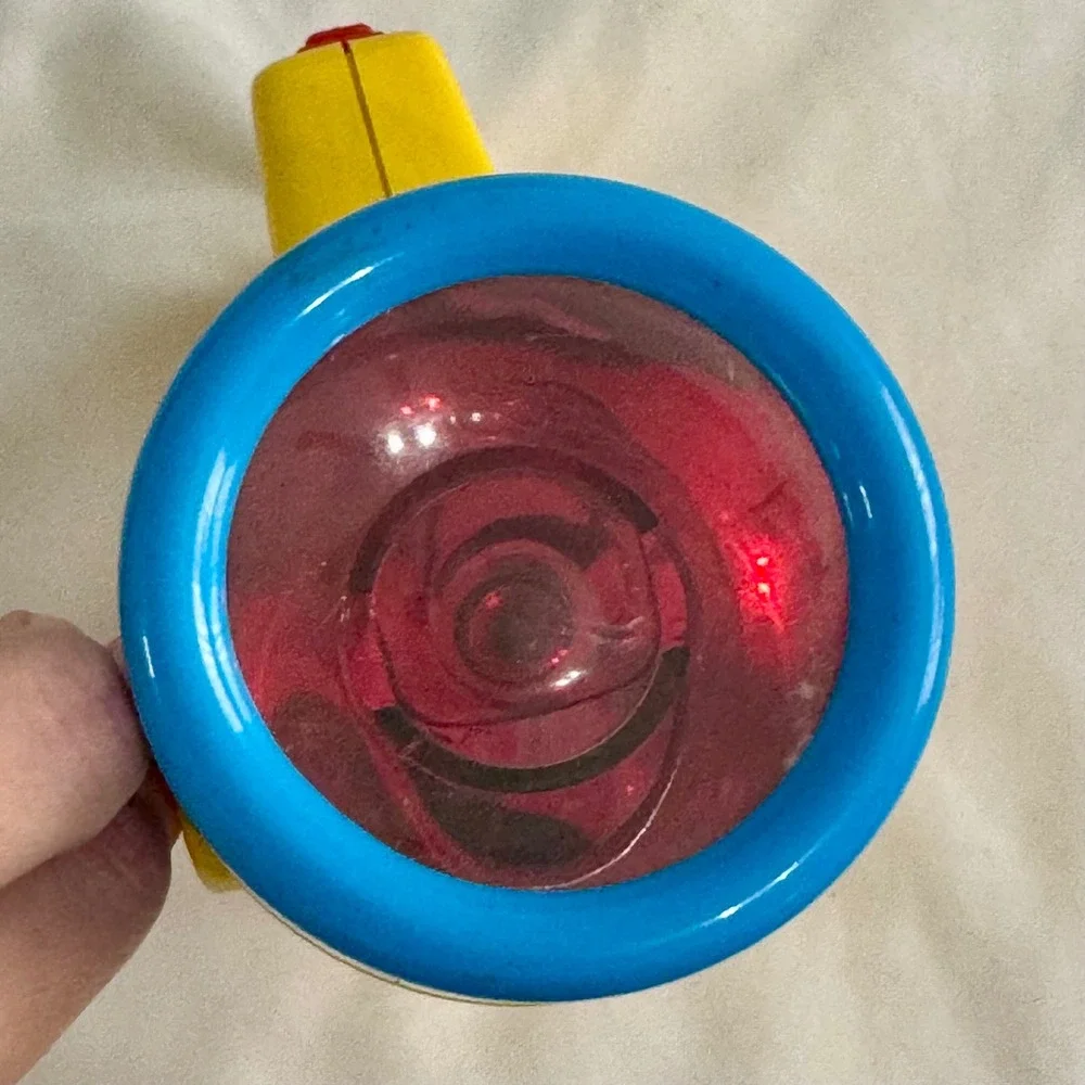 Vintage 1986 Playskool Flashlight- WORKS! Color Changing Lenses Kids Toy 1980s